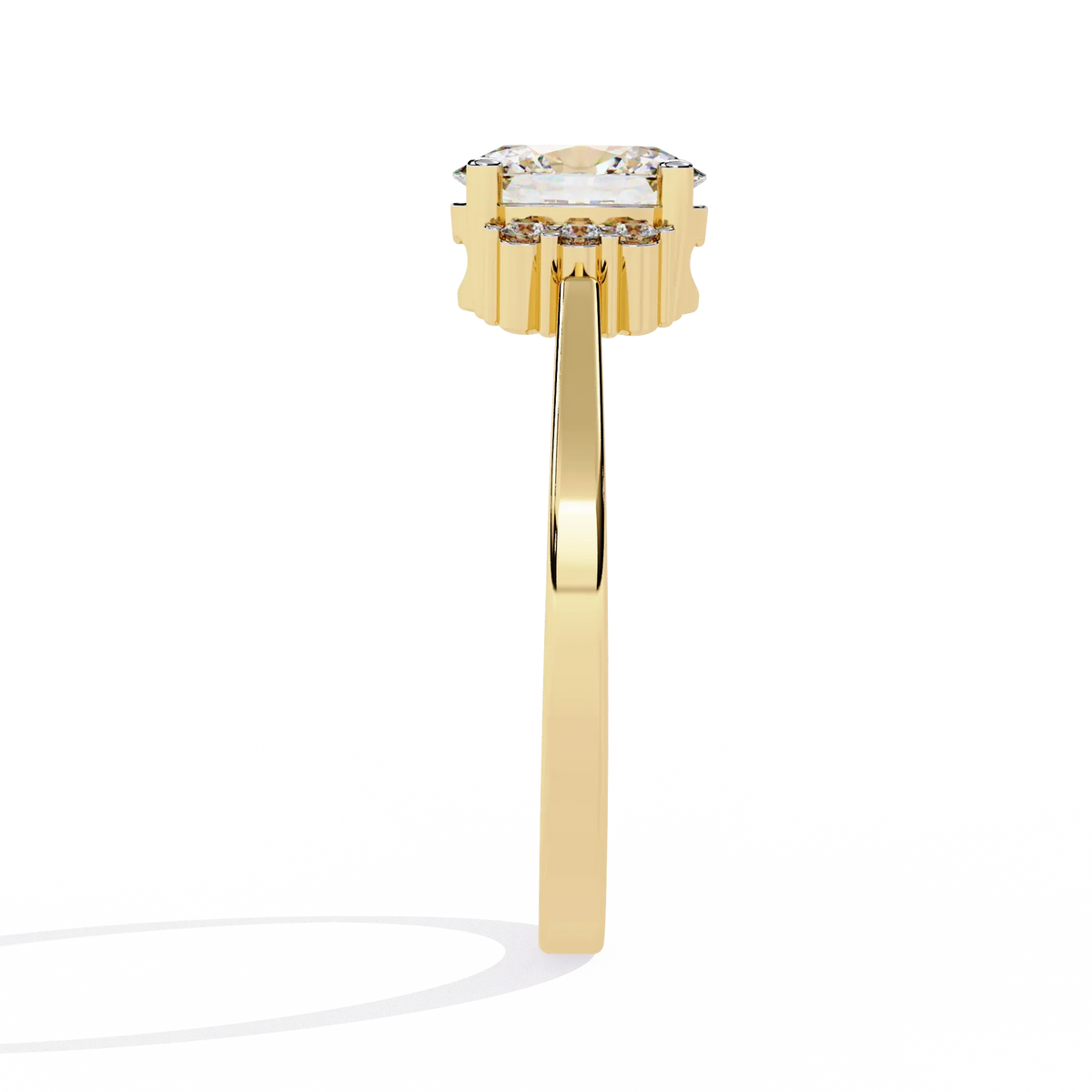 Ophira Aurora Cluster Lab Grown Diamond Ring - Ophiratbf