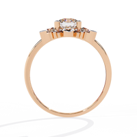 Blooming Petals Lab Grown Diamond Ring - Ophiratbf