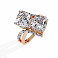 Ophira Toi et Moi Grandeur Lab Grown Diamond Ring - Ophiratbf