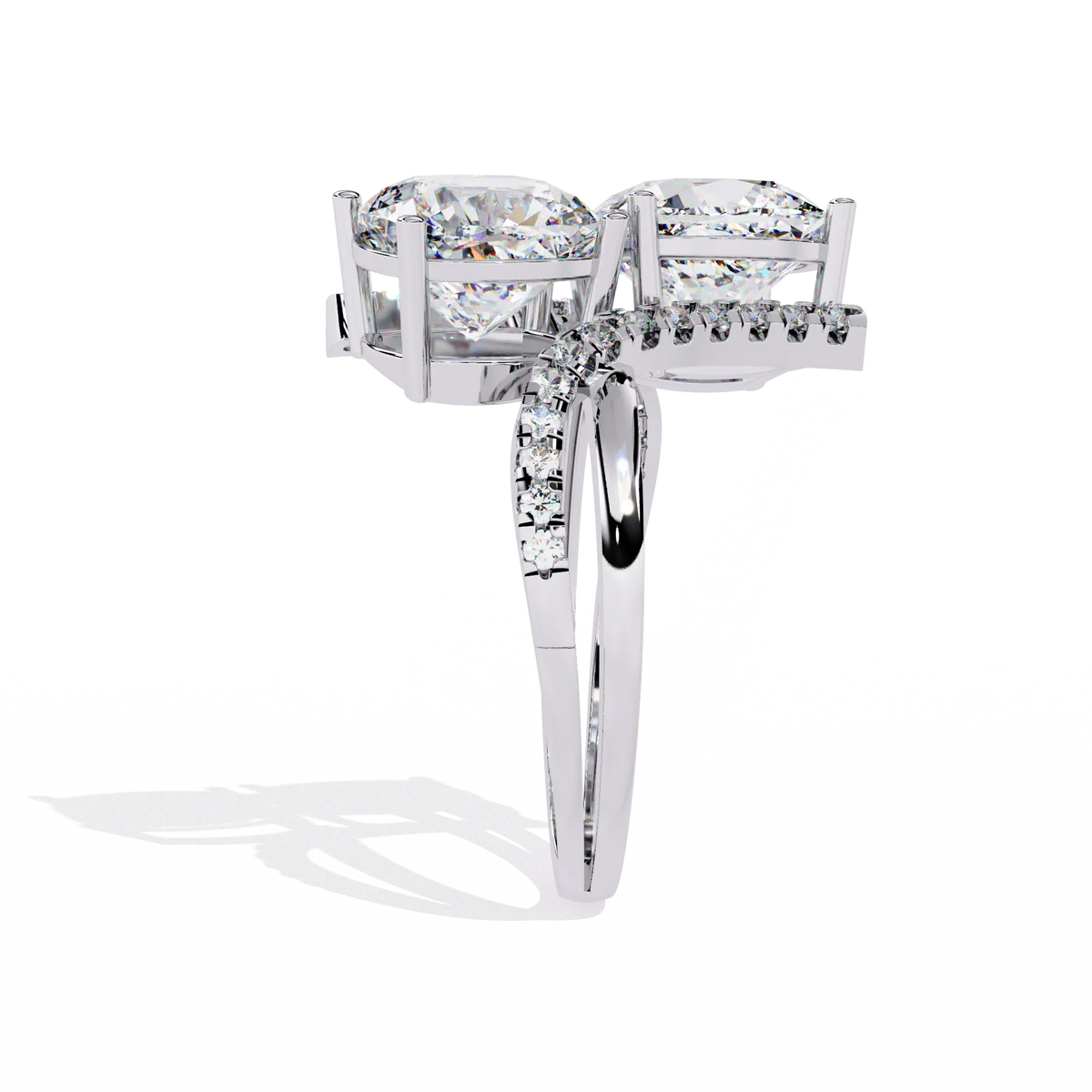 Ophira Toi et Moi Grandeur Lab Grown Diamond Ring - Ophiratbf