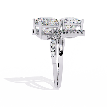 Ophira Toi et Moi Grandeur Lab Grown Diamond Ring
