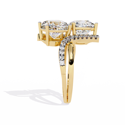 Ophira Toi et Moi Grandeur Lab Grown Diamond Ring