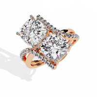 Ophira Toi et Moi Grandeur Lab Grown Diamond Ring - Ophiratbf