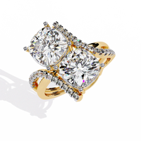 Ophira Toi et Moi Grandeur Lab Grown Diamond Ring - Ophiratbf