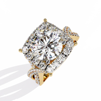 Imperial Halo Lab Grown Diamond Ring - Ophiratbf