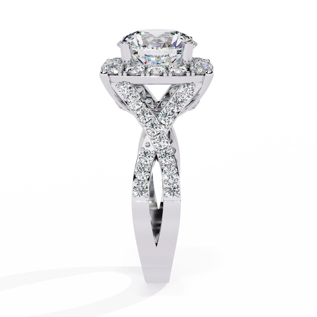Imperial Halo Lab Grown Diamond Ring - Ophiratbf
