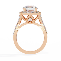Imperial Halo Lab Grown Diamond Ring - Ophiratbf