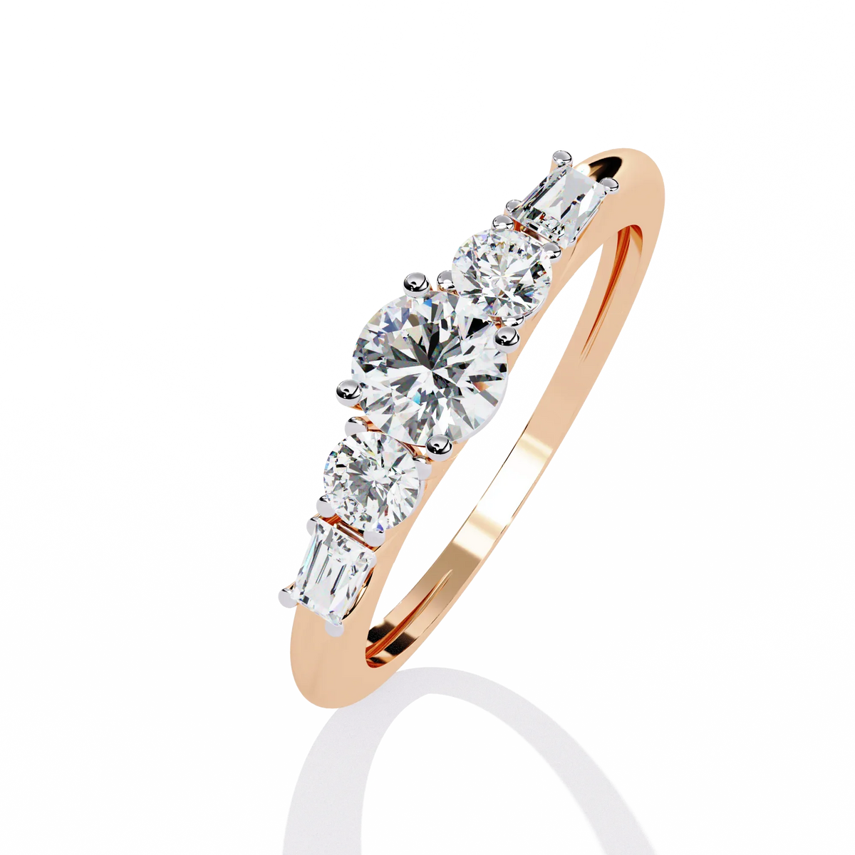 Ophira Skyline Taper Lab Grown Diamond Ring - Ophiratbf