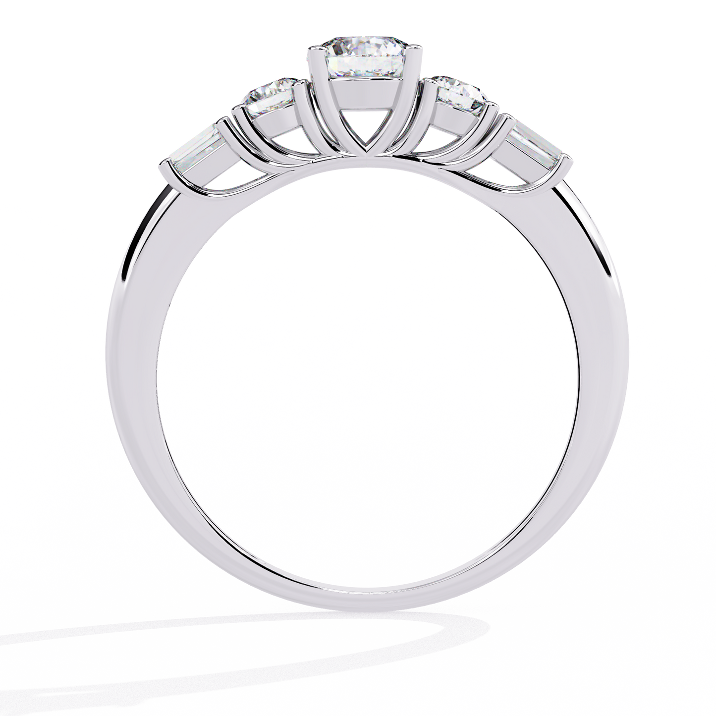 ophira skyline taper lab grown diamond ring