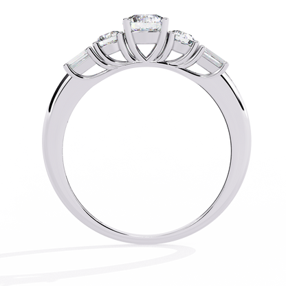 Ophira Skyline Taper Lab Grown Diamond Ring