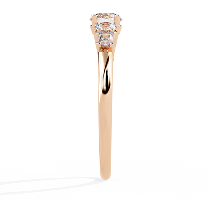 Ophira Skyline Taper Lab Grown Diamond Ring