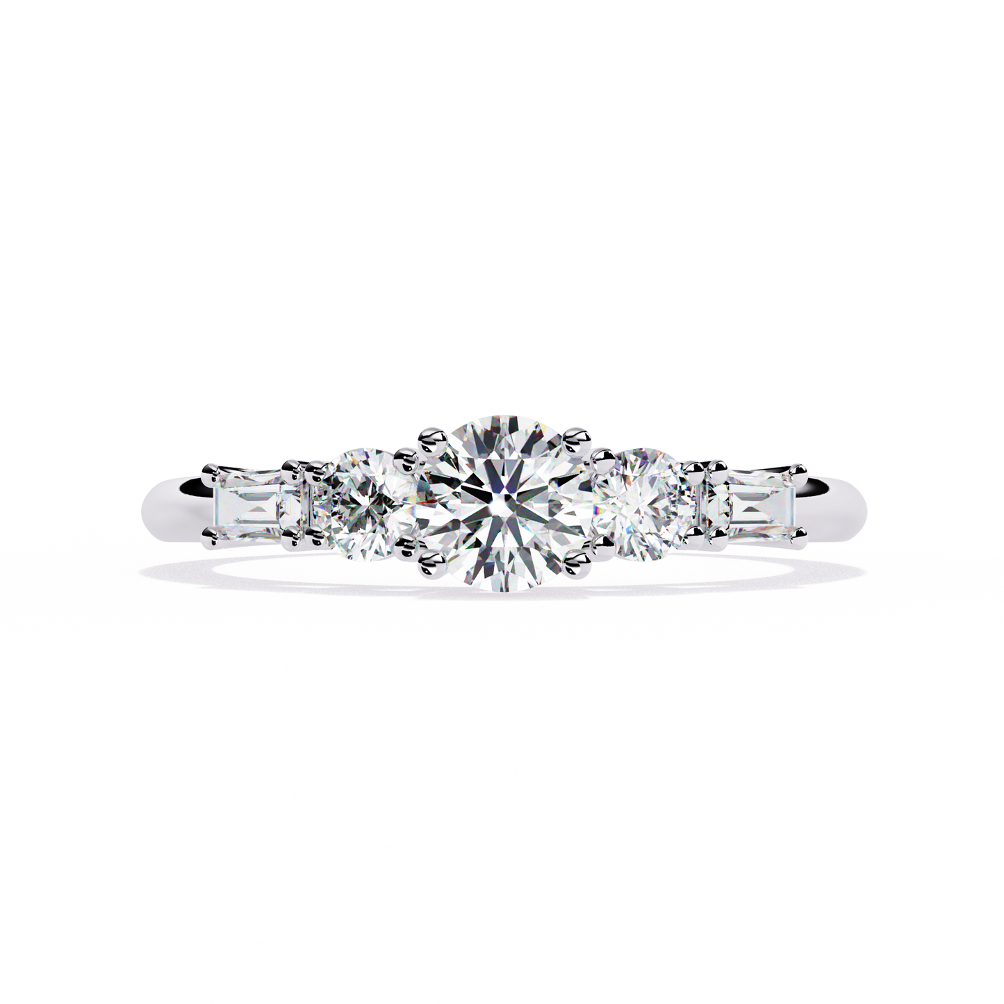 ophira skyline taper lab grown diamond ring