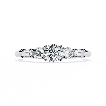 Ophira Skyline Taper Lab Grown Diamond Ring