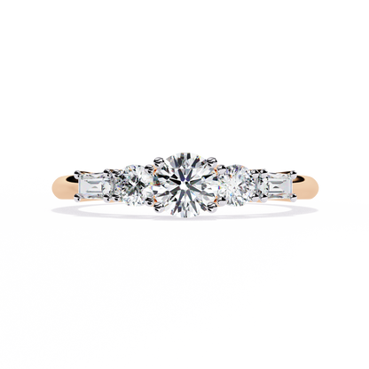 Ophira Skyline Taper Lab Grown Diamond Ring