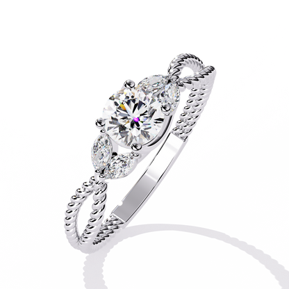 Marquise Breeze Lab Grown Diamond Ring