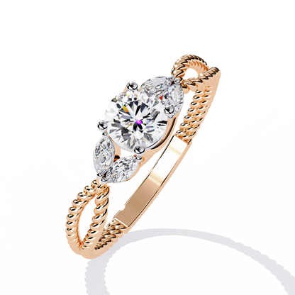 Marquise Breeze Lab Grown Diamond Ring