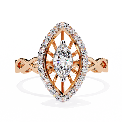 Solaris Marquise Lab Grown Diamond Ring