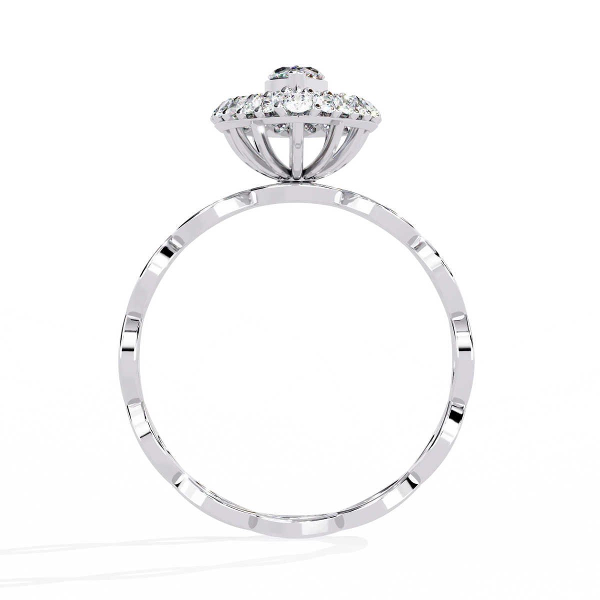 Solaris Marquise Lab Grown Diamond Ring - Ophiratbf