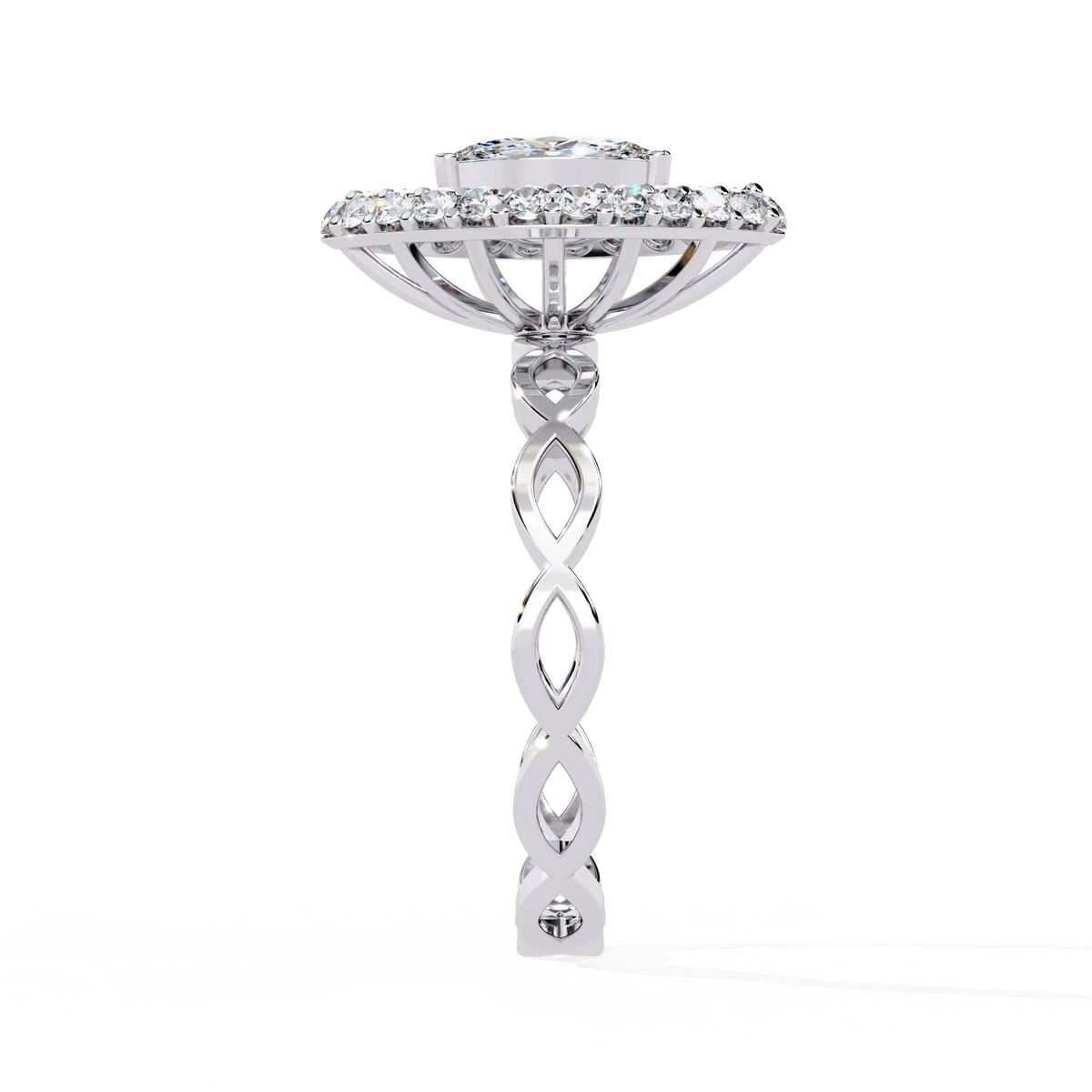 Solaris Marquise Lab Grown Diamond Ring - Ophiratbf