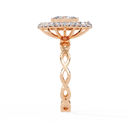 Solaris Marquise Lab Grown Diamond Ring