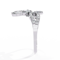 Eden Petal Lab Grown Diamond Ring - Ophiratbf