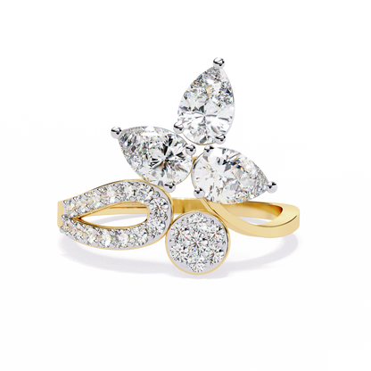 Eden Petal Lab Grown Diamond Ring