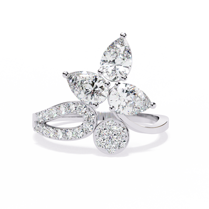 Eden Petal Lab Grown Diamond Ring