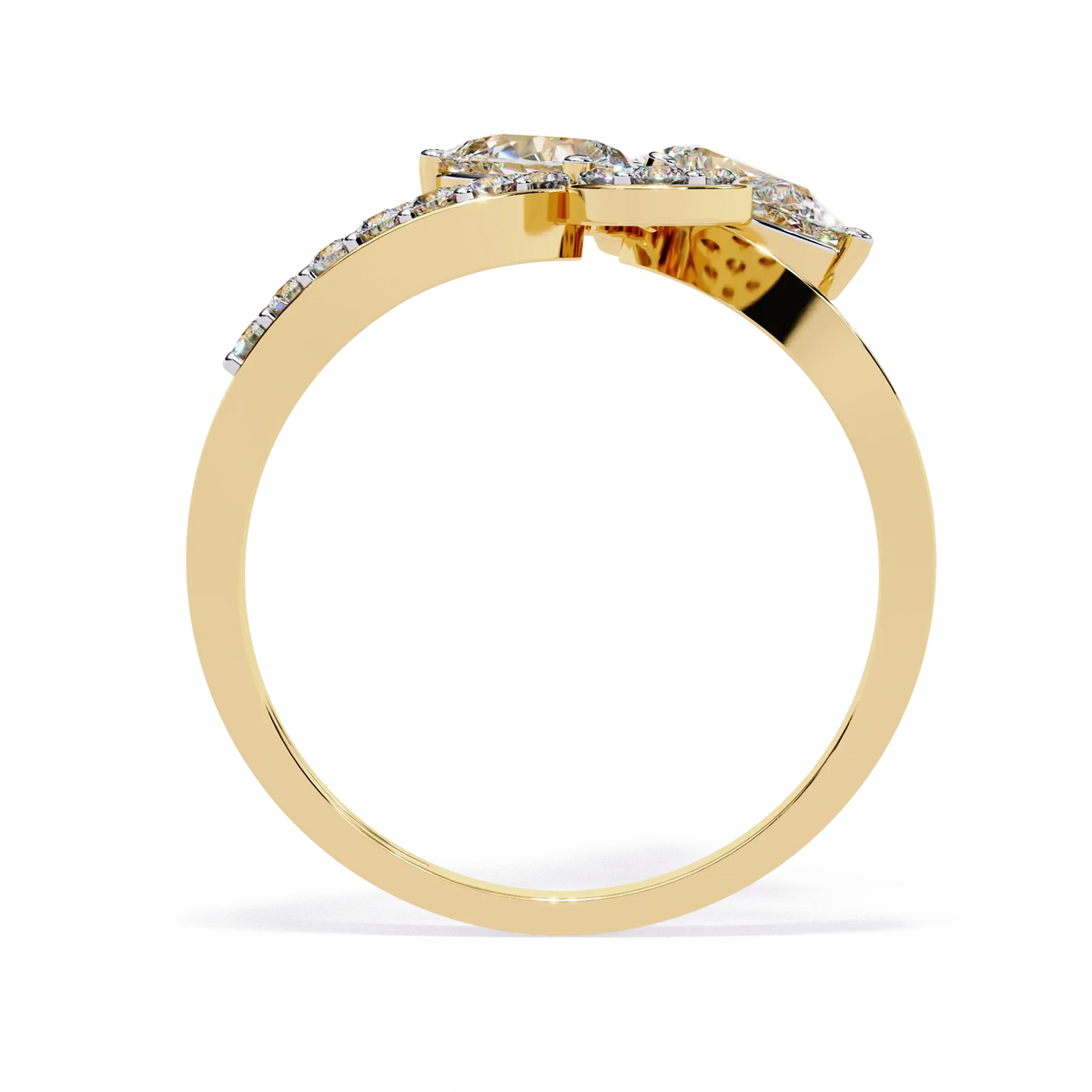 Eden Petal Lab Grown Diamond Ring - Ophiratbf