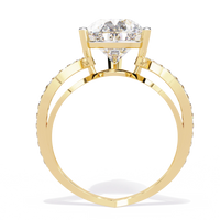 Majestic Teardrop Lab Grown Diamond Ring - Ophiratbf