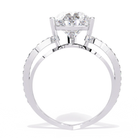 Majestic Teardrop Lab Grown Diamond Ring - Ophiratbf