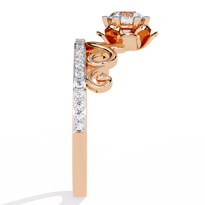 Tiara Lab Grown Diamond Ring
