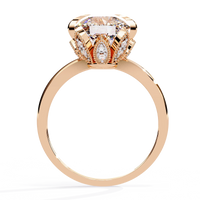 Rpund Shape Lab Grown Diamond Ring - Ophiratbf