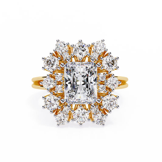Ophira Radiance Cluster Lab Grown Diamond Ring