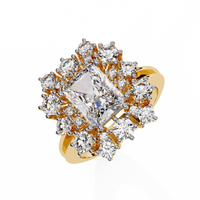 Ophira Radiance Cluster Lab Grown Diamond Ring - Ophiratbf
