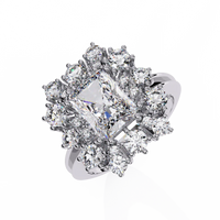 Ophira Radiance Cluster Lab Grown Diamond Ring - Ophiratbf