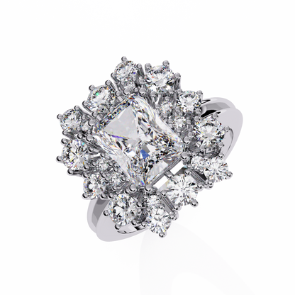 Ophira Radiance Cluster Lab Grown Diamond Ring