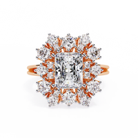 Ophira Radiance Cluster Lab Grown Diamond Ring - Ophiratbf