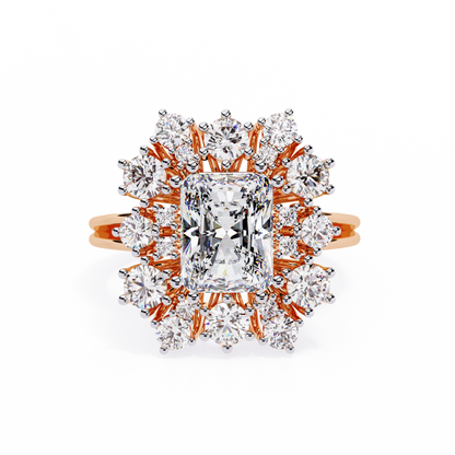 Ophira Radiance Cluster Lab Grown Diamond Ring