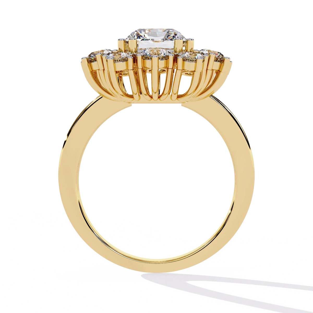 Ophira Radiance Cluster Lab Grown Diamond Ring - Ophiratbf