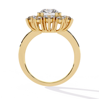 Ophira Radiance Cluster Lab Grown Diamond Ring - Ophiratbf