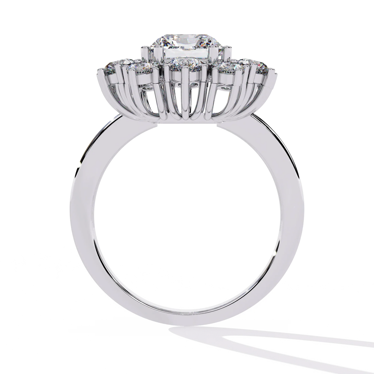 Ophira Radiance Cluster Lab Grown Diamond Ring - Ophiratbf