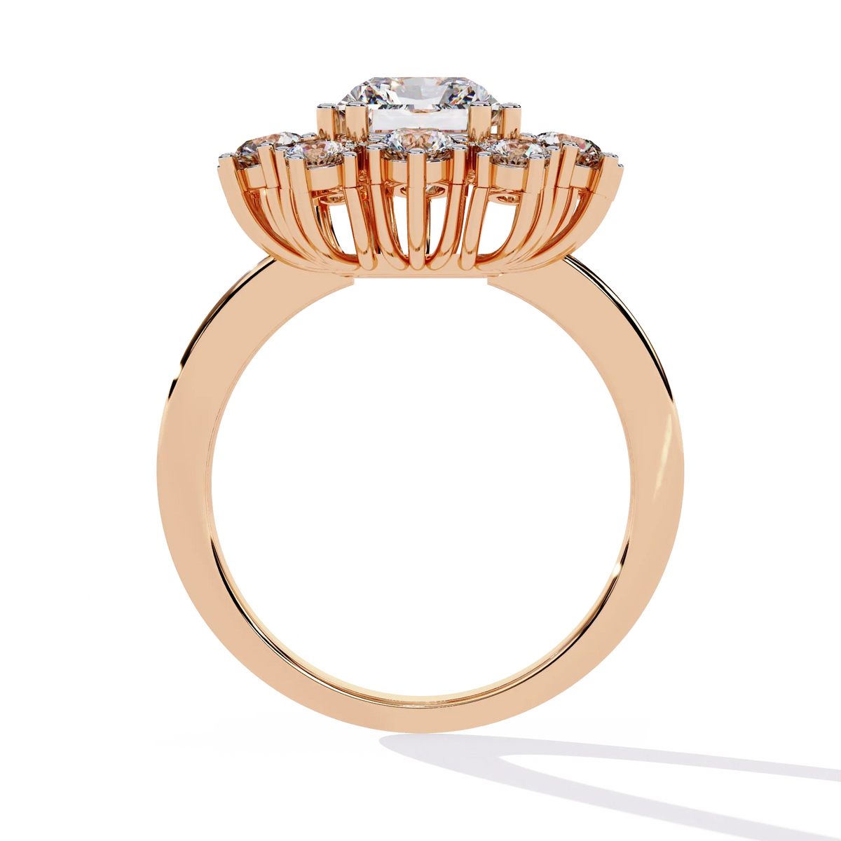 Ophira Radiance Cluster Lab Grown Diamond Ring - Ophiratbf