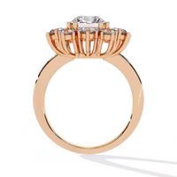 Ophira Radiance Cluster Lab Grown Diamond Ring - Ophiratbf