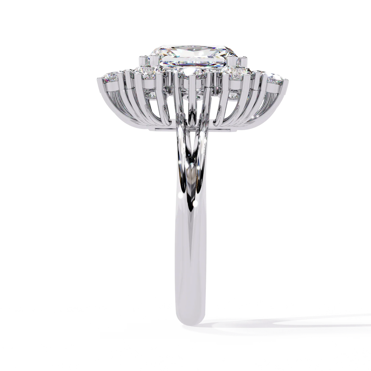 Ophira Radiance Cluster Lab Grown Diamond Ring - Ophiratbf