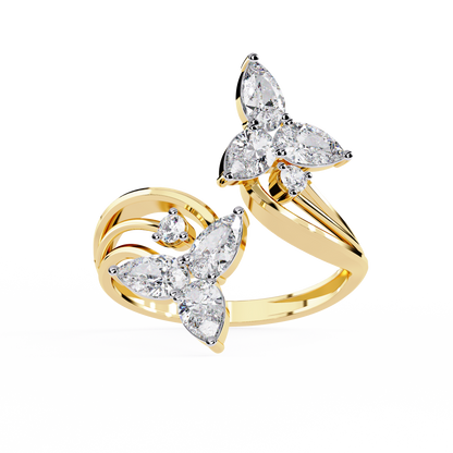 Butterfly Waltz Lab Grown Diamond Ring