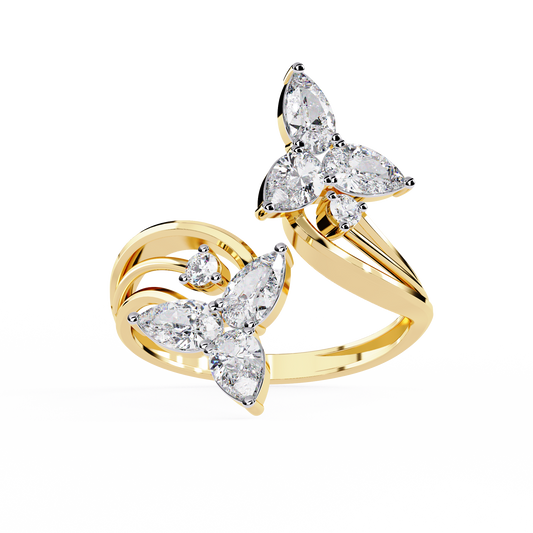 Butterfly Waltz Lab Grown Diamond Ring
