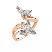 Butterfly Waltz Lab Grown Diamond Ring - Ophiratbf