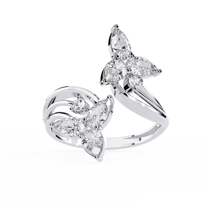 Butterfly Waltz Lab Grown Diamond Ring