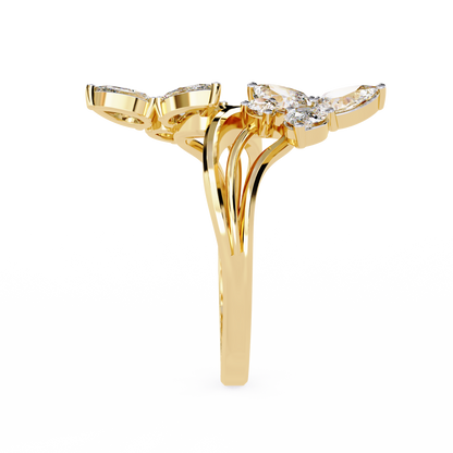Butterfly Waltz Lab Grown Diamond Ring