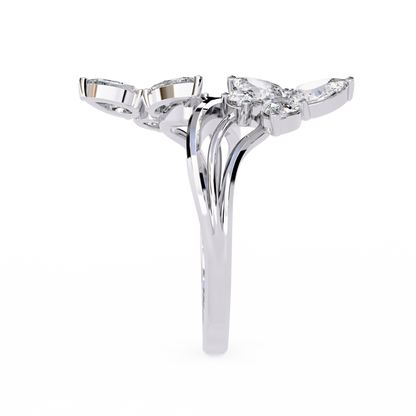 Butterfly Waltz Lab Grown Diamond Ring